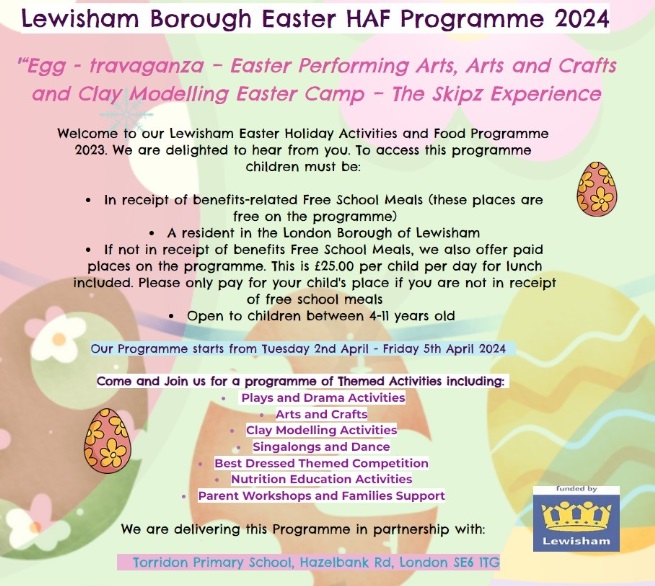 HAF Easter Programme