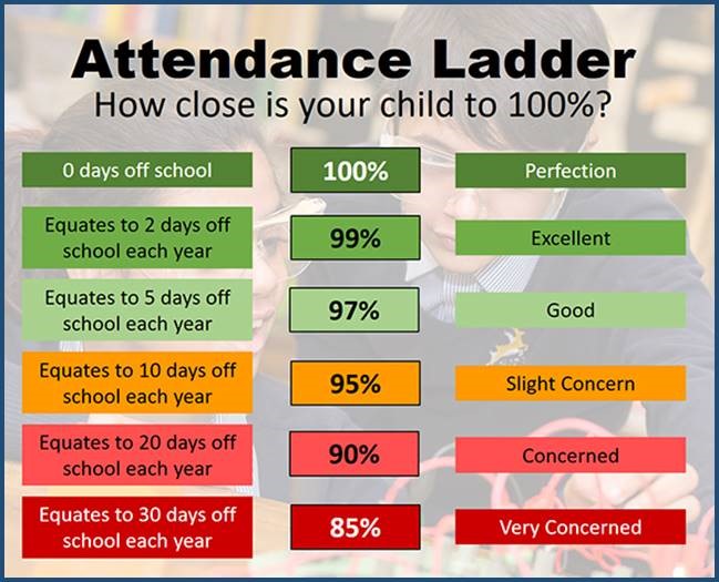 Attendance ladder image