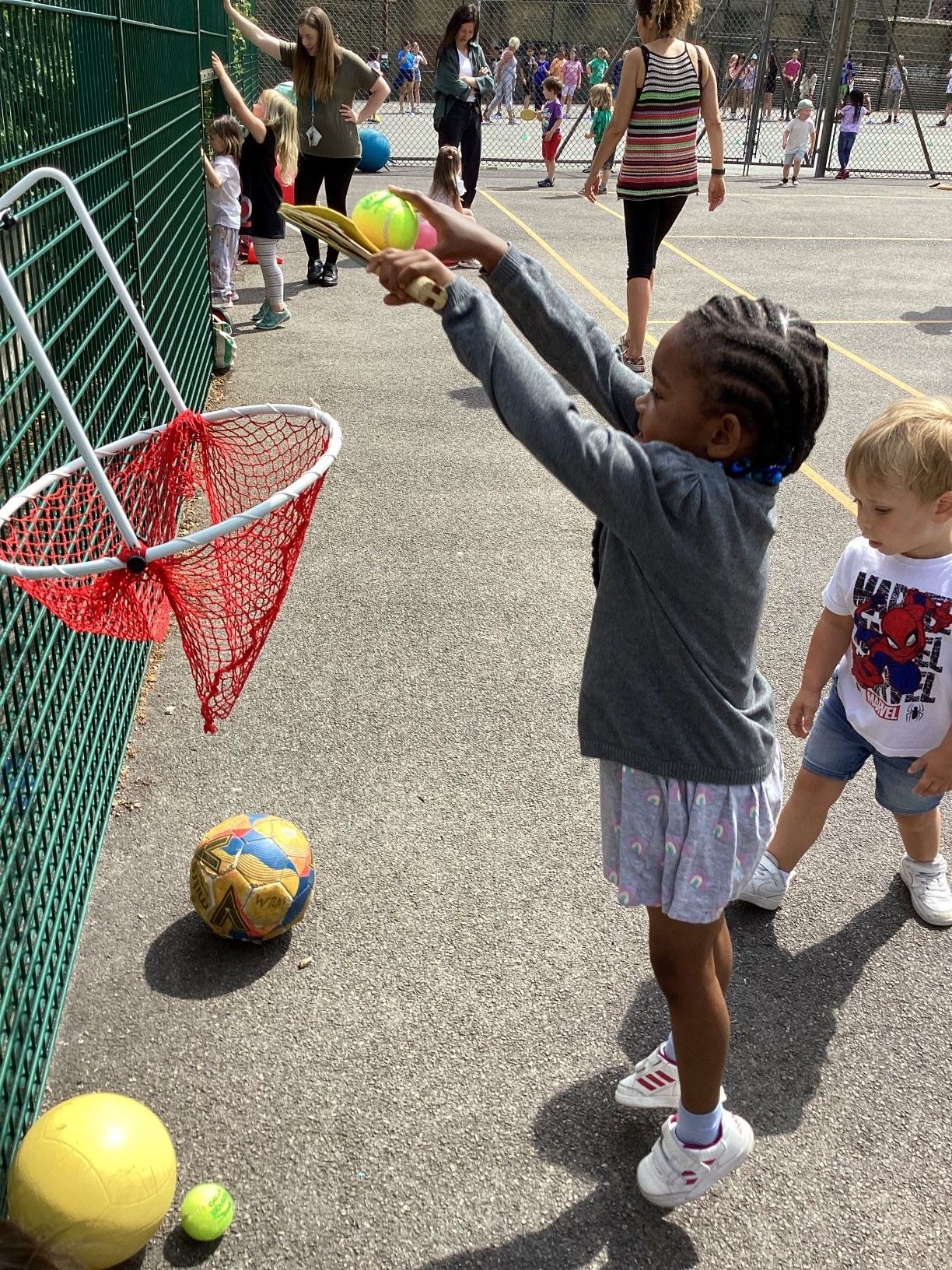 Nursery photo of sports day